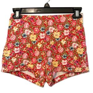 Forever 21 Floral Highwaisted Shorts | Stretch Floral Shorts